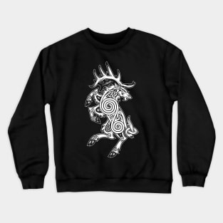 Celtic Elk Rampant Crewneck Sweatshirt